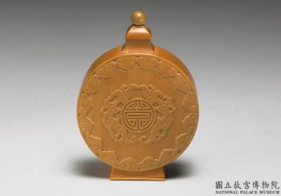 图片[2]-Bamboo veneer snuff bottle with prosperity, longevity, and “ruyi” symbols, 18th century, Qing dynasty-China Archive